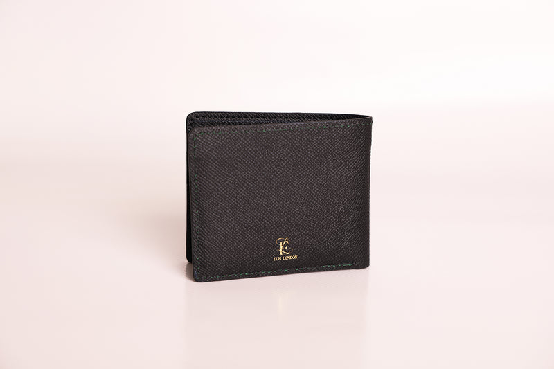 Billfold wallet in saffiano leather
